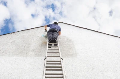 Peinture extérieure à Meslay — façades et ravalement